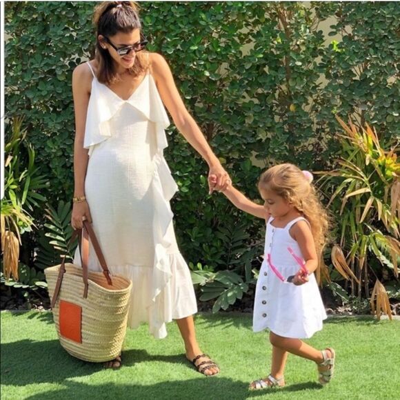 ZARA LONG DRESS WITH RUSTIC RUFFLES OFF WHITE 4770/036 - Picture 2 of 8